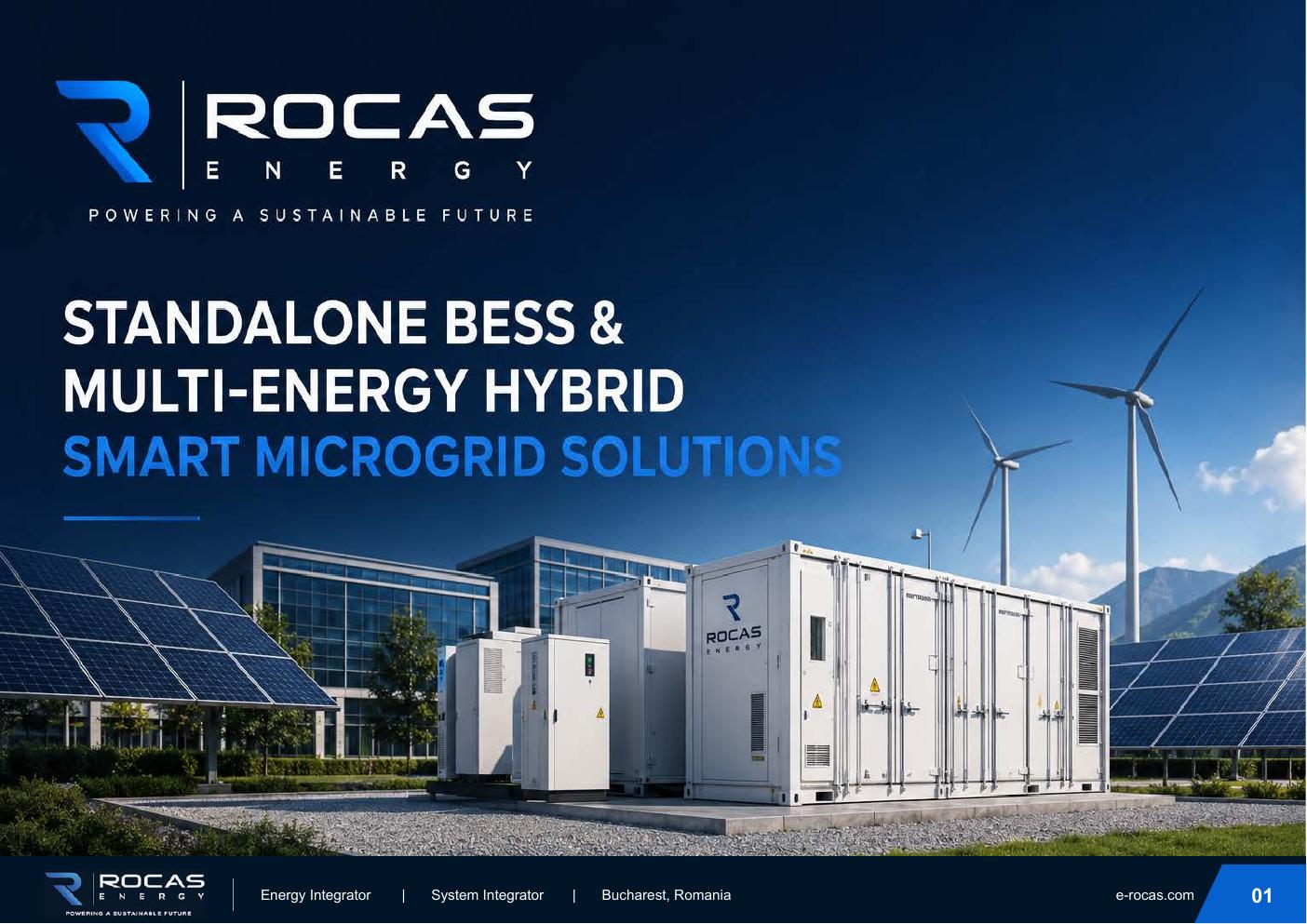 ROCAS ENERGY Product Catalog cover